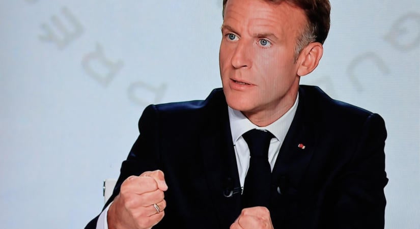 Emmanuel Macron szerint Franciaország is célpontjává válhat egy orosz dróntámadásnak
