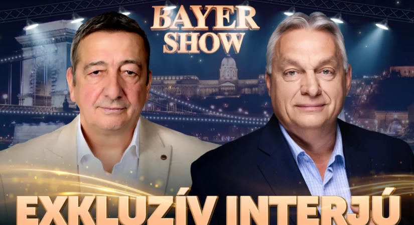 Orbán Viktor lesz a Bayer show vendége