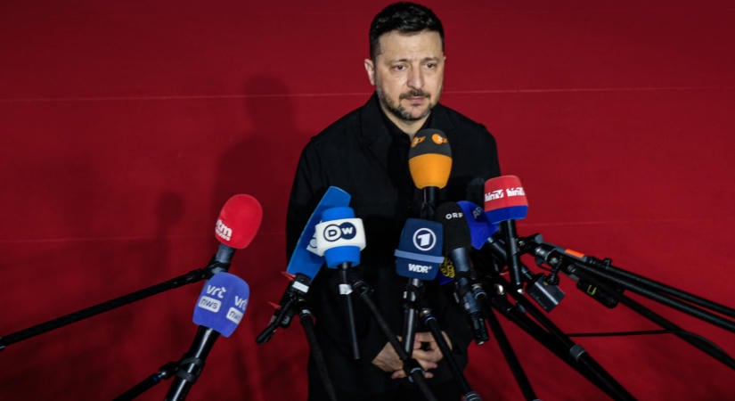 Bejelentette Zelenszkij: remek lehetőséget kapott, hogy találkozzon Putyinnal