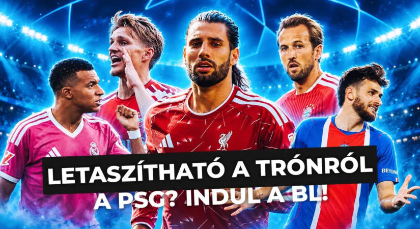 Dupla Tízes: letaszítható a trónról a Paris Saint-Germain? Kezdődik a Bajnokok Ligája!