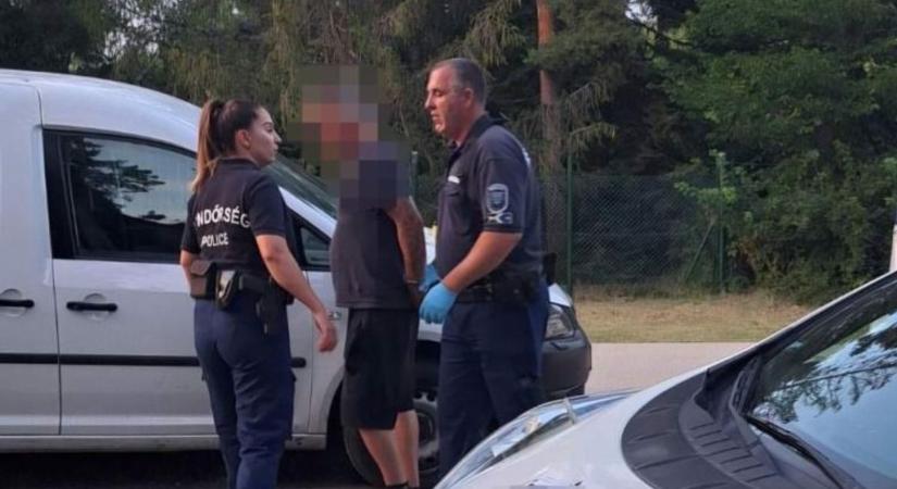Bokorban bújt el a betörő, de nem tudta kijátszani a rendőröket ( képek)