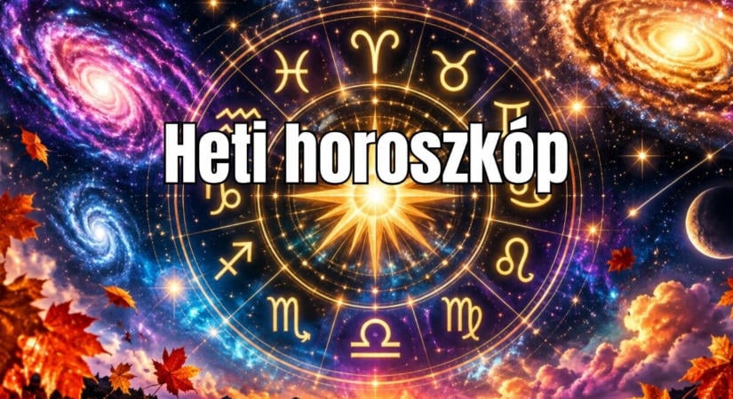 Heti horoszkóp 2026. október 26. – november 1. – Van, amiért már nem kell aggódnod