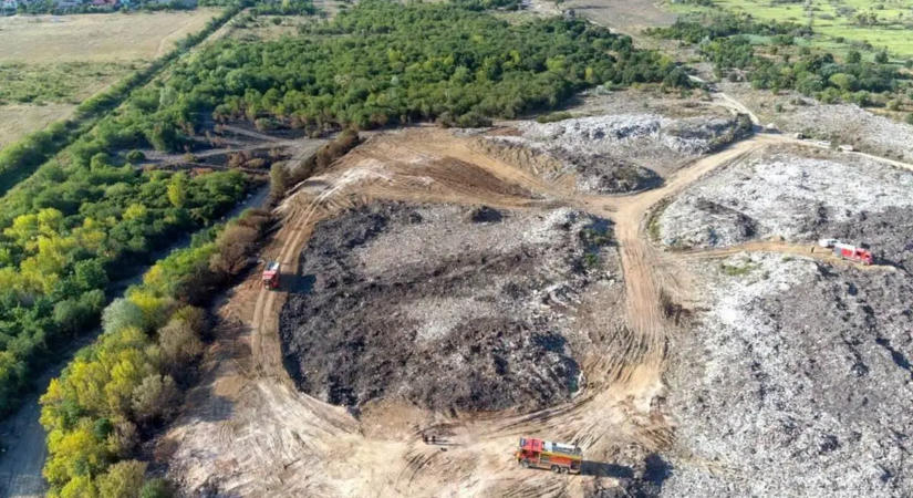 Újraindul a beregszászi hulladéklerakó működése a tűzeset után