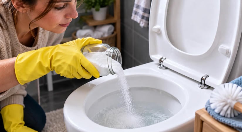 Jobban oldhatja a WC-ben lévő vízkövet, mint az ecet – olcsó házi szer lehet a megoldás
