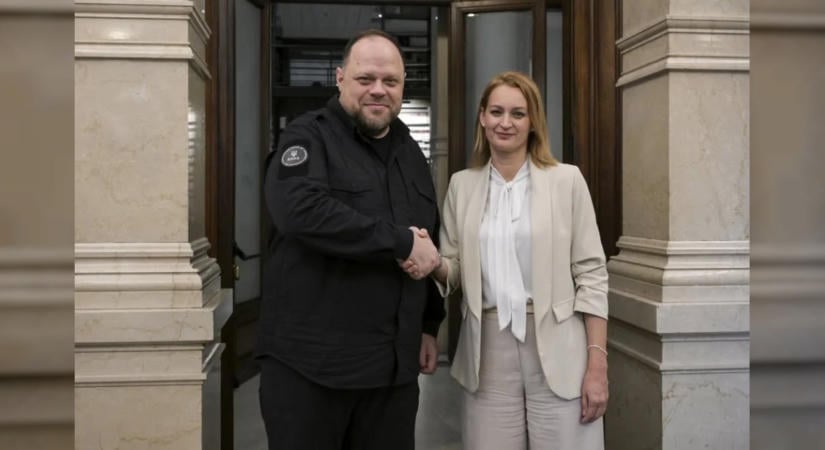Rómában találkozott a magyar és az ukrán házelnök