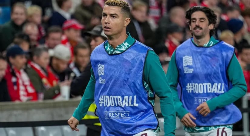 Cristiano Ronaldo harmincnyolc másodperc alatt keresi meg a portugál szövetségtől kapott büntetését