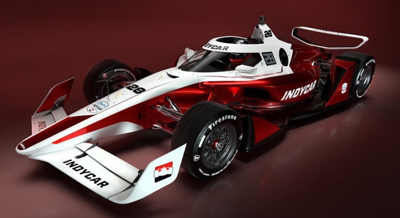 Gyorsabb, könnyebb és biztonságosabb: Bemutatta új generációs versenyautóját az IndyCar