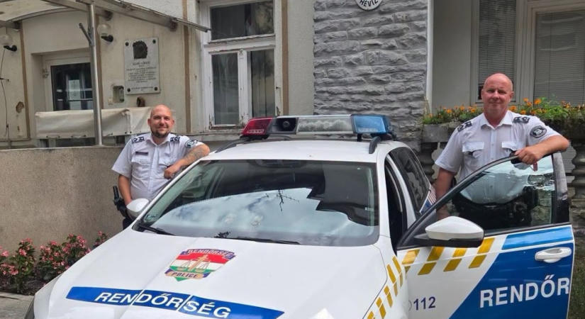 A fiát megmentő hős rendőröknek üzent az édesanya: "Életünk végéig hálásak leszünk Önöknek"