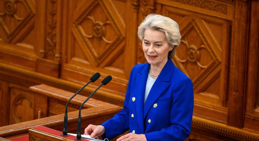 Ursula von der Leyen: „Magyarország népe az esélytelenséggel dacolva harcolt a szabadságért”