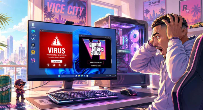 Felbukkant a neten a GTA VI egy 113 GB-os állítólagos ISO telepítője