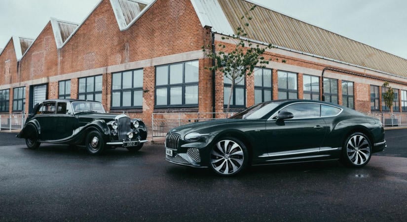 Egyetlen példányban készült luxuskupéval jubilál a Bentley