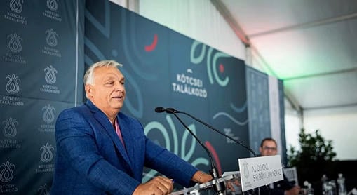 Orbán Kötcsén: Az ősz feladata a hazugságok lebuktatása és az újkommunista rendszer valódi természetének felrajzolása