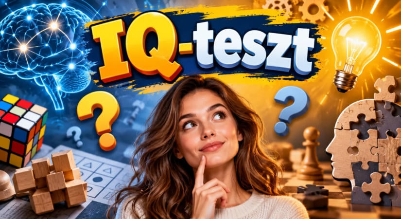 IQ-teszt: Ha erre a 6 feladatra jól válaszolsz, te kiemelkedő tehetséggel bírsz!