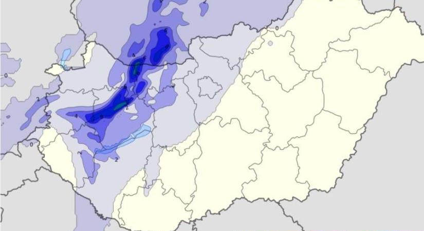 Térképeken mutatjuk, mikor érkezik a hétzáró esőzés, óráról órára