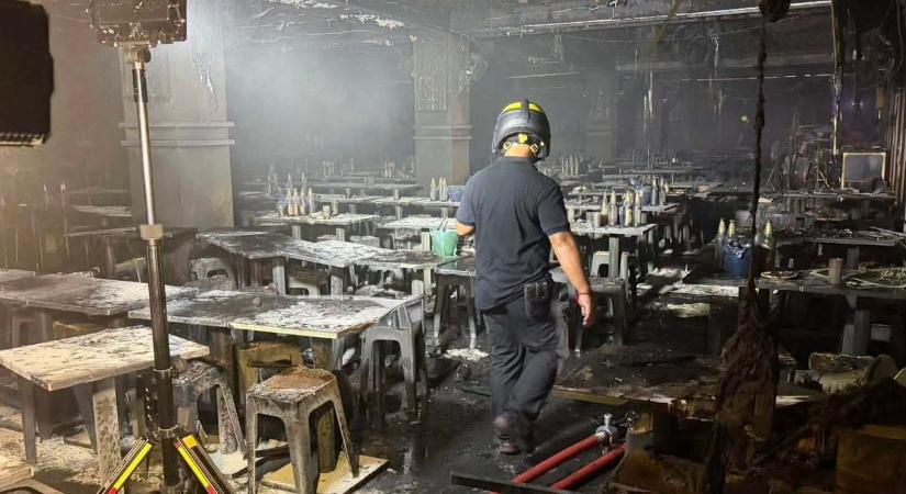 Rengeteg halottat követelt egy kocsmatűz Bangkokban