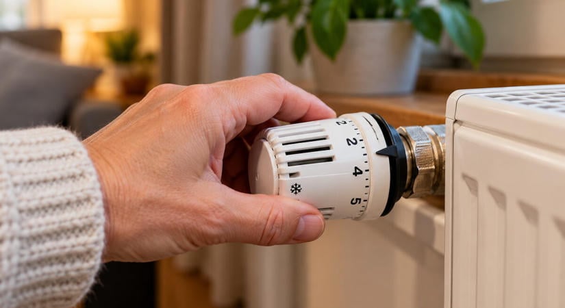 Egy hétig éjjel letekertem a termosztátot, majd egy hétig ugyanúgy fűtöttem: az eredmény teljesen meglepett