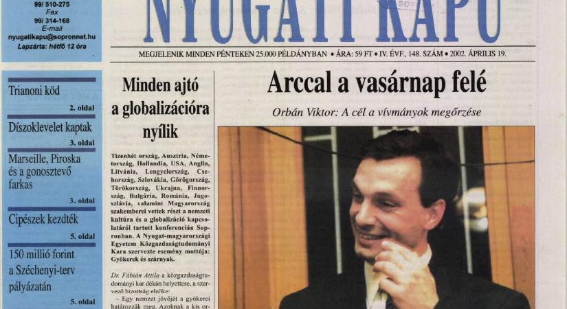 Tapsvihar fogadta Orbán Viktort és Helmut Kohlt Győrben
