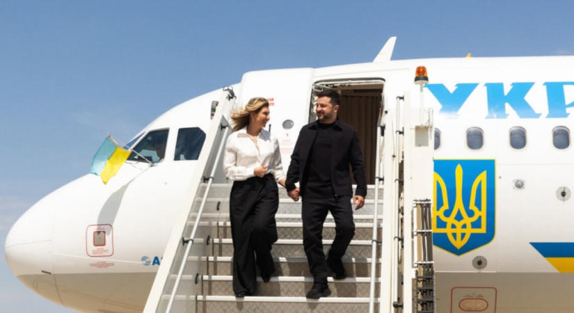 Az elnöki gép még nem volt a levegőben, amikor orosz drónt észleltek Moldova felett