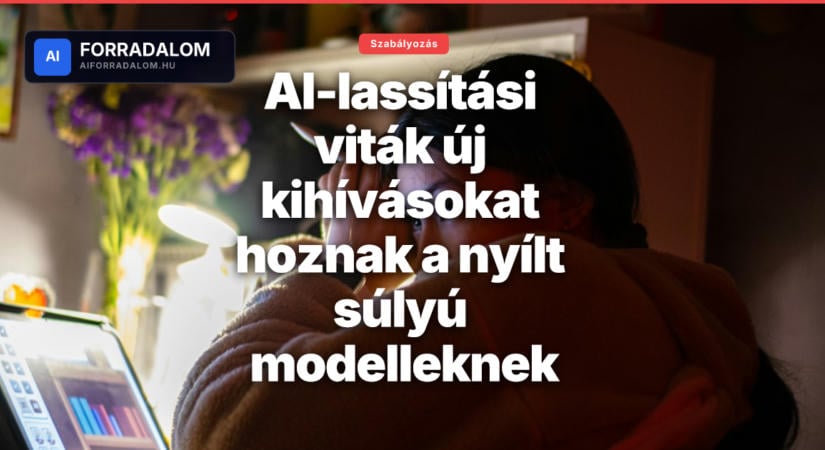 AI-lassítási viták új kihívásokat hoznak a nyílt súlyú modelleknek