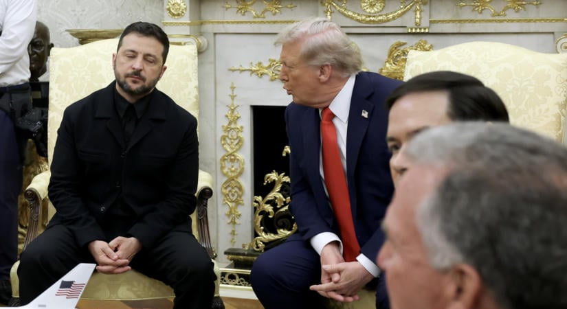 Kimondta Zelenszkij: Trumppal vége