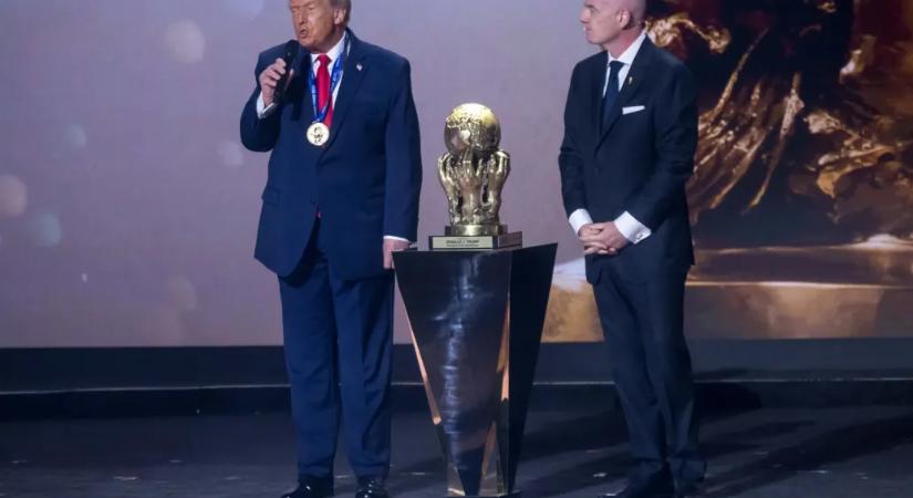 Ötven EP-képviselő tiltakozik egy levélben az ellen, hogy Donald Trump FIFA-békedíjat kapott