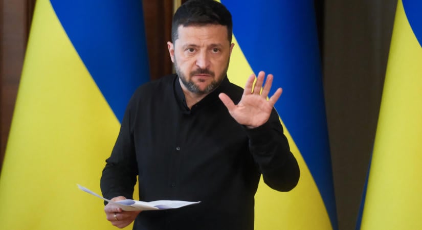 Kíméletlen választ adott Zelenszkij Putyin meghívására: egyetlen, rövid mondattal intézte el az elnök a kérdést