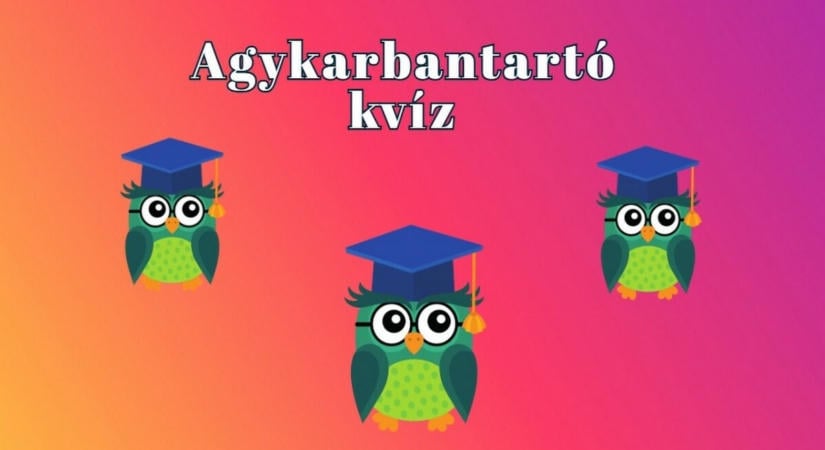 Kvízpercek következnek - tízből jó ha két embernek sikerül ez a csavaros teszt