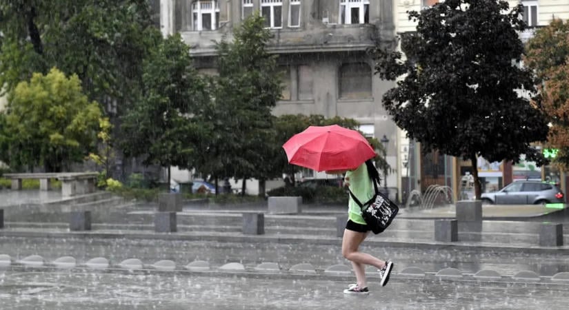Hidegfronti hatás lesz csütörtökön, ezeken a helyeken lehet eső