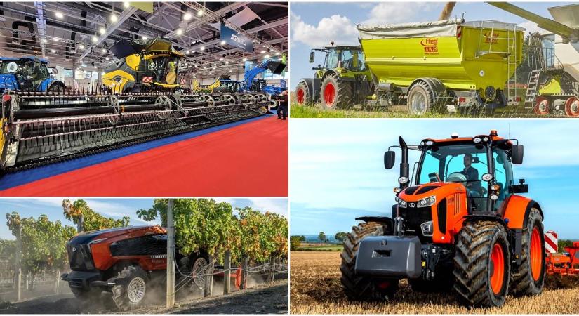 Többfunkciós elektromos traktor, új CR11 New Holland kombájn és egy győztes fejlesztés