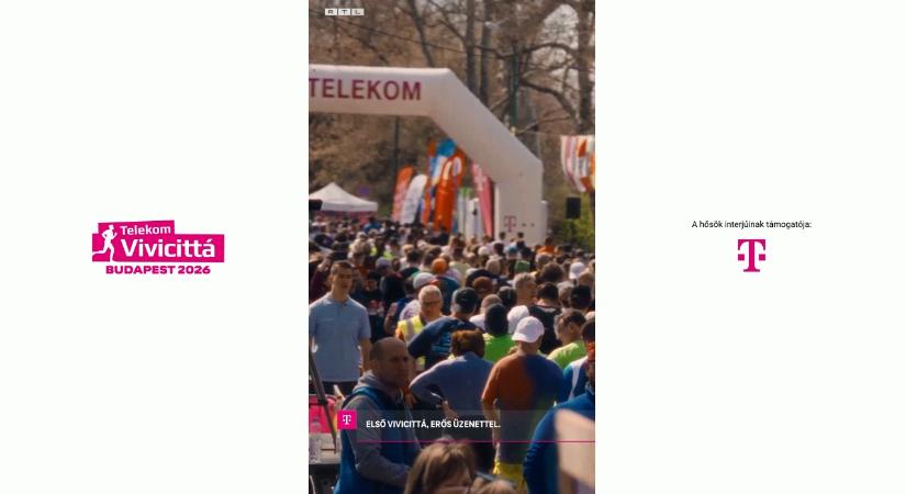 Első Vivicittá, erős üzenet: Zsiga Balázs félmaratonon ért célba, ma 21 kilométert tett az egészségéért