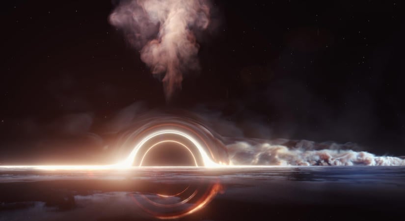 Széttépett csillag révén fedeztek fel egy vándorló fekete lyukat