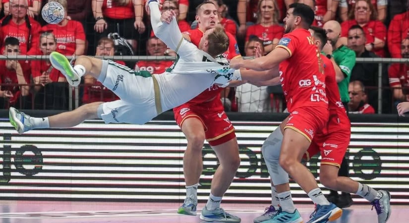 Nem kímélték egymást a játékosok a Veszprém–Füchsén – galéria