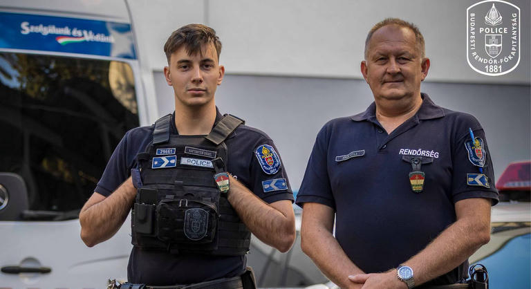 Drámai percek a Margit hídon, határozottságukkal mentettek életet a járőrök