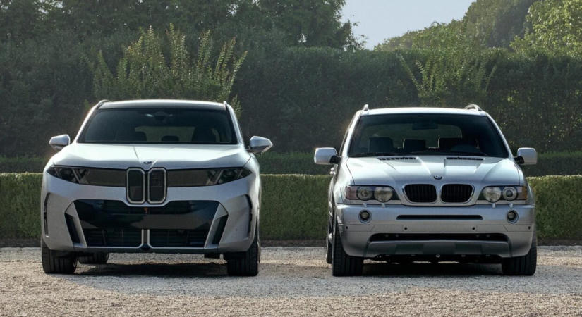 V10-es motort és kézi váltót tettek ebbe a régi BMW X5-be