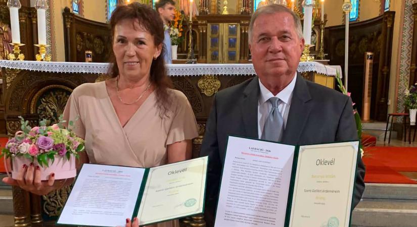 Két pedagógus kapott Szent Gellért-díjat az esztergom-kertvárosi Meszlényi iskolából