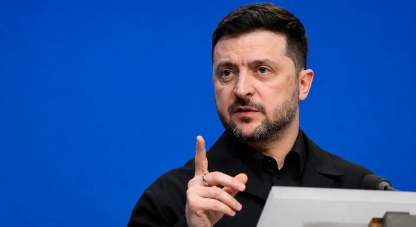 Zelenszkij: Ukrajna először támadta meg Oroszországot ballisztikus rakétával