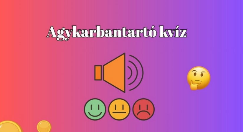Kvízszünet - Nincs kockázat, sem mellékhatás, csak egy kis szórakozás