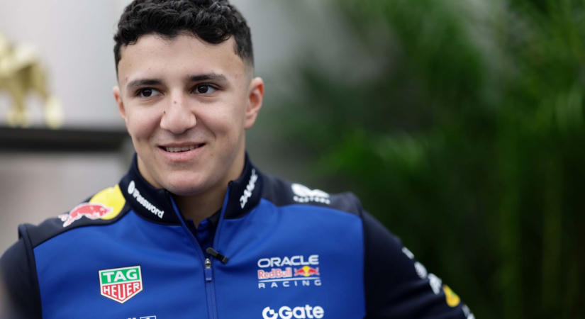 Egy bokszzsákot püfölt, így sérült meg Hadjar a Holland Nagydíj előtt