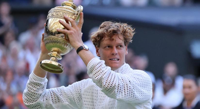 Jannik Sinner ötszörös Grand Slam-bajnok, megvédte a címét Wimbledonban