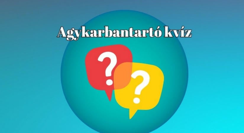 Befutott a kvízvonat - Lehet, hogy itt az újabb napi kvíz, amiben eléred a maximális nyolc pontot