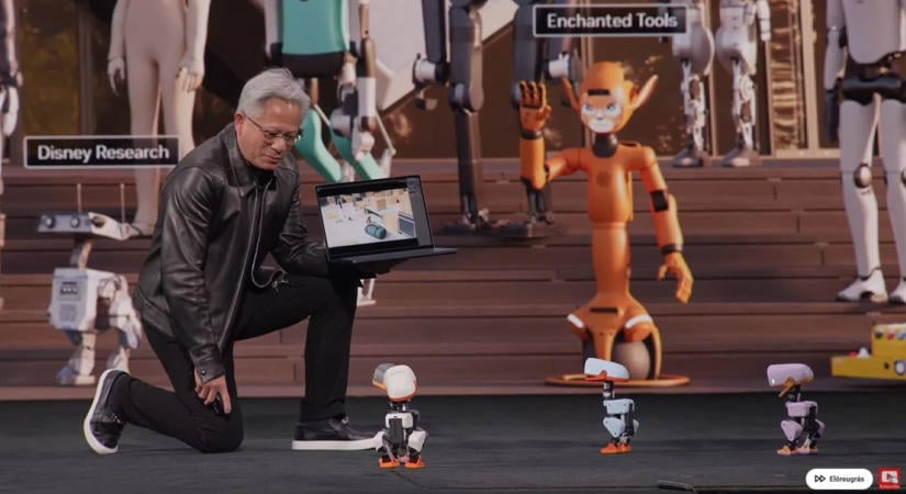 Az évtized legcukibb robotikai demóját mutatta be az Nvidia