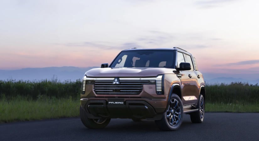 Visszatért a Mitsubishi Pajero! Mutatjuk, mit tud a márka új csúcsmodellje!