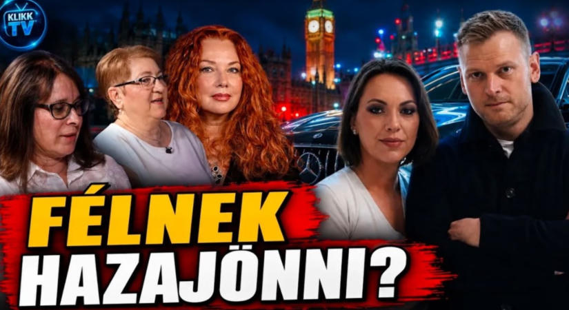 Tiborczék luxus-Mercivel Londonban — HAZA MÁR NEM JÖNNEK