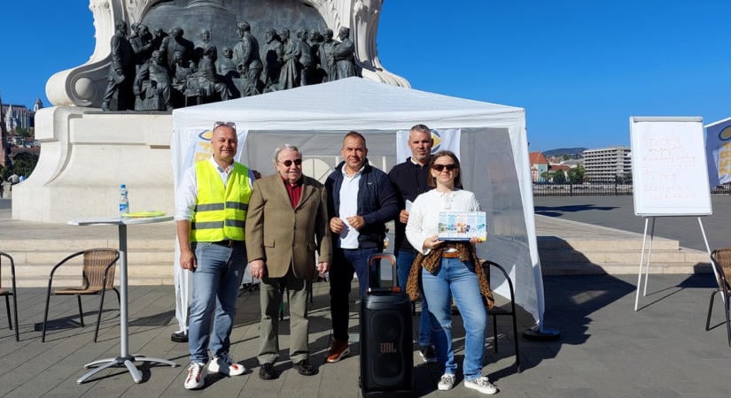 A benzinár csak a felszín: a magyar kisvállalkozások megmentéséért demonstrálnak a Kossuth téren