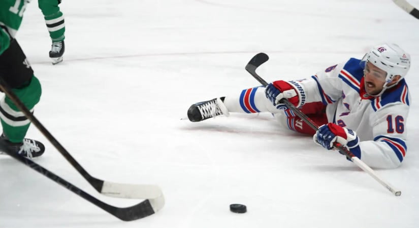 Igor Sesztyorkin a New York Rangers első gólszerző kapusa