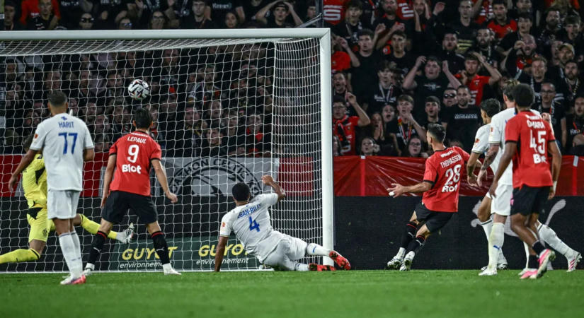 A Marseille legyőzésével élre állt a Rennes a Ligue 1-ben