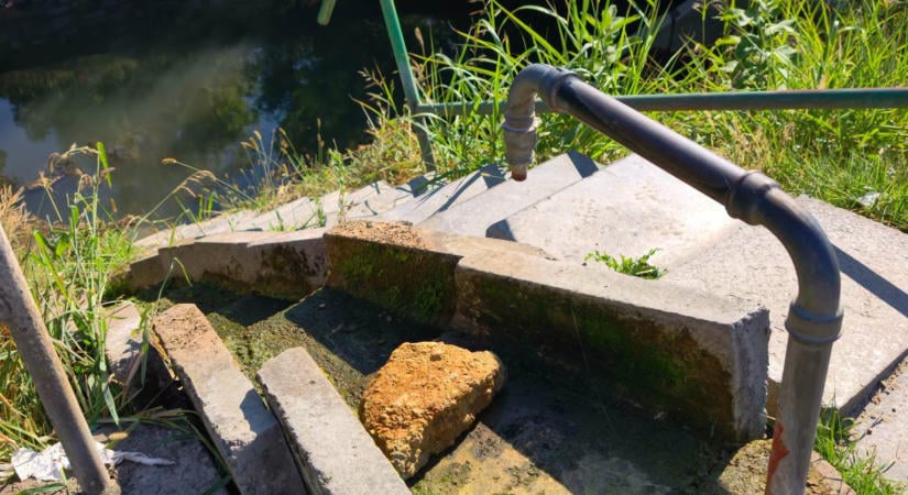Ismét elapadt a kopáncsi artézi kút vize