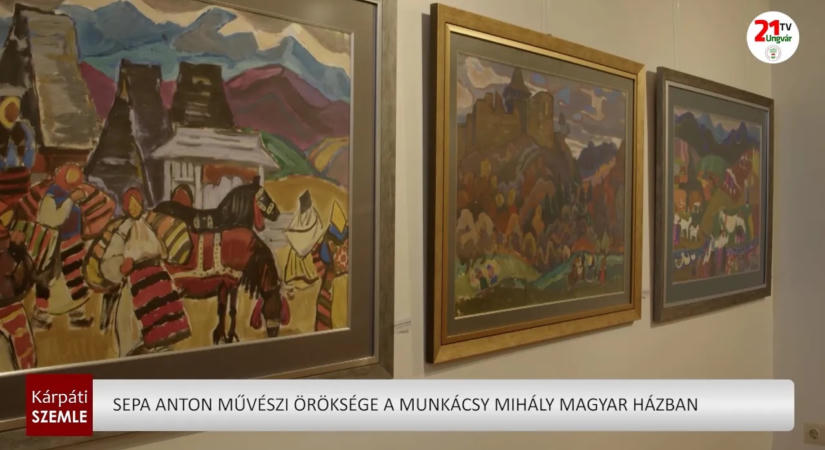 Sepa Anton művészi öröksége a Munkácsy Mihály Magyar Házban (videó)