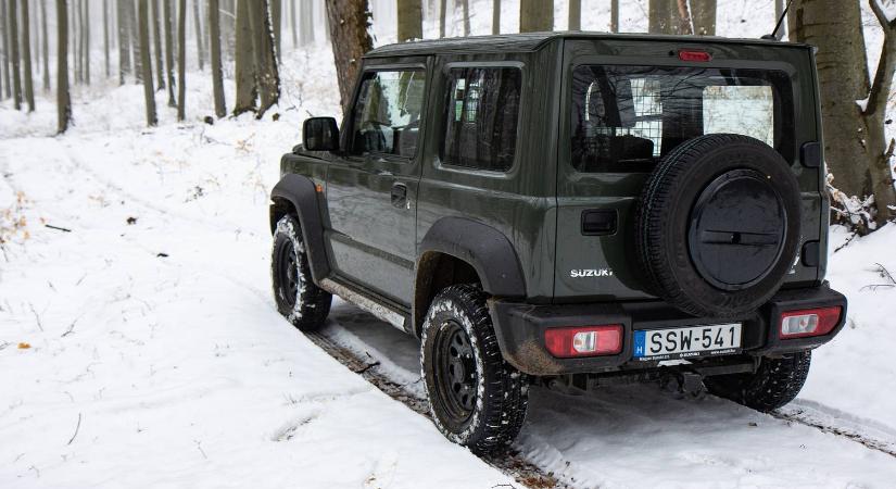 Áprilisi hóban a hegyikecske hátán - Teszt: Suzuki Jimny 1.5 5MT LCV