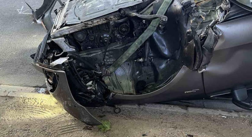 Animáció mutatja, hogyan tarolta le a siófoki kerékpárost a Mercedes